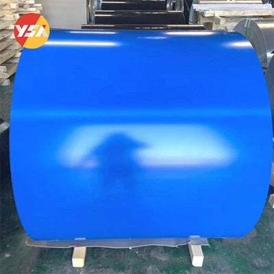 Bobines d'aluminium enduites de couleur