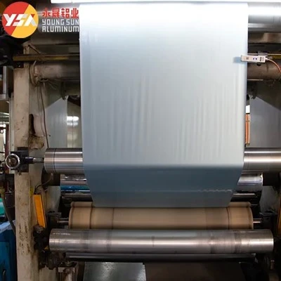 Feuille d'aluminium laminée poly